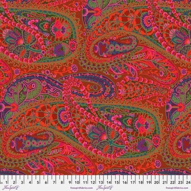 Kaffe Fassett Collective - Paisley Jungle - Rouille