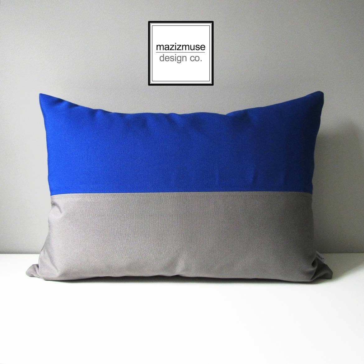 Housse de coussin d'extérieur moderne noire et jaune, housse de coussin décorative Sunbrella
