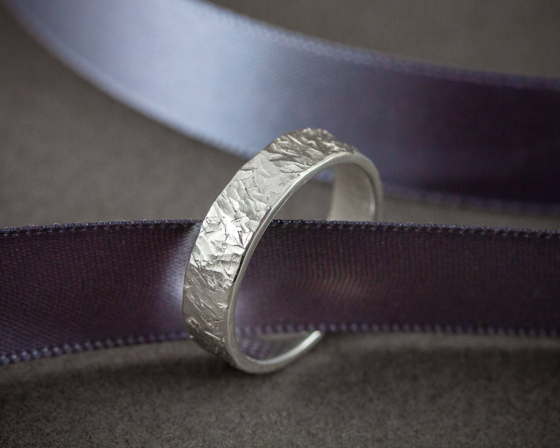 Bague en argent pour homme • Bague en argent recyclé • Bague minimaliste robuste, cadeau pour lui
