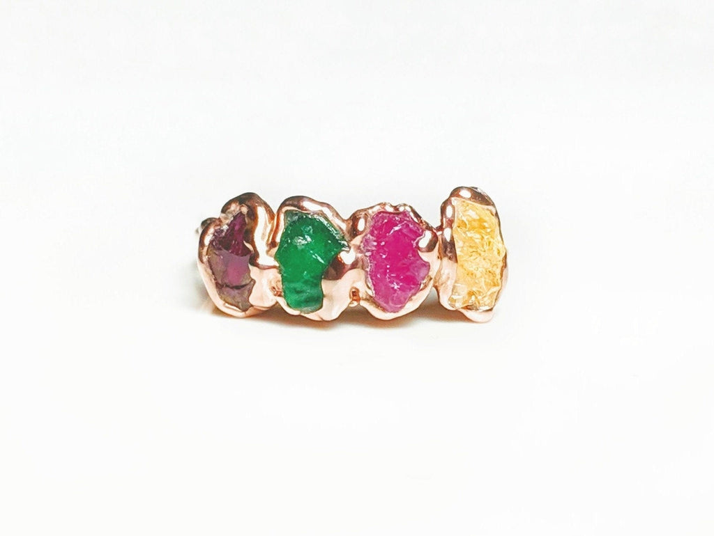 Bague de naissance familiale ~ Bague de mère personnalisée