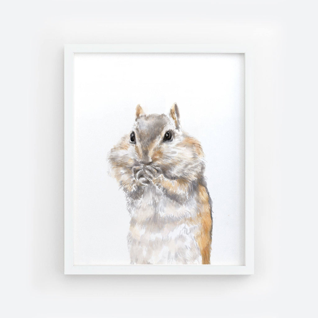 Chipmunk Art Print