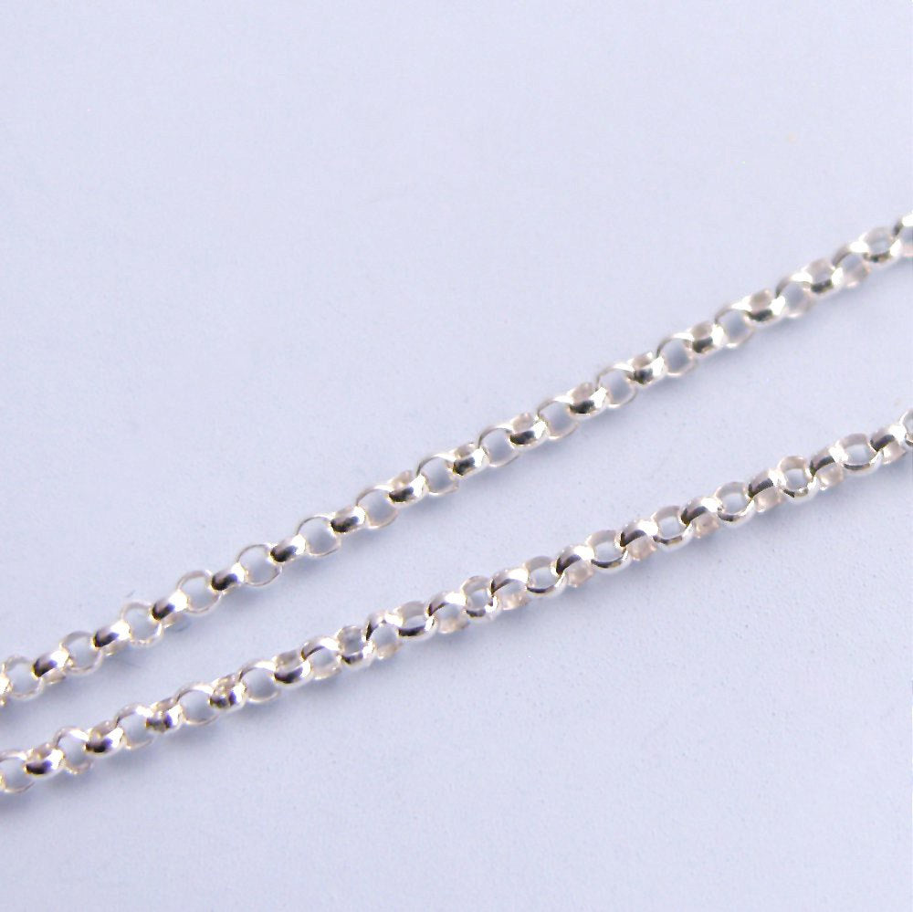 Hammered Circle Necklace Sterling Silver Nugget Pendant