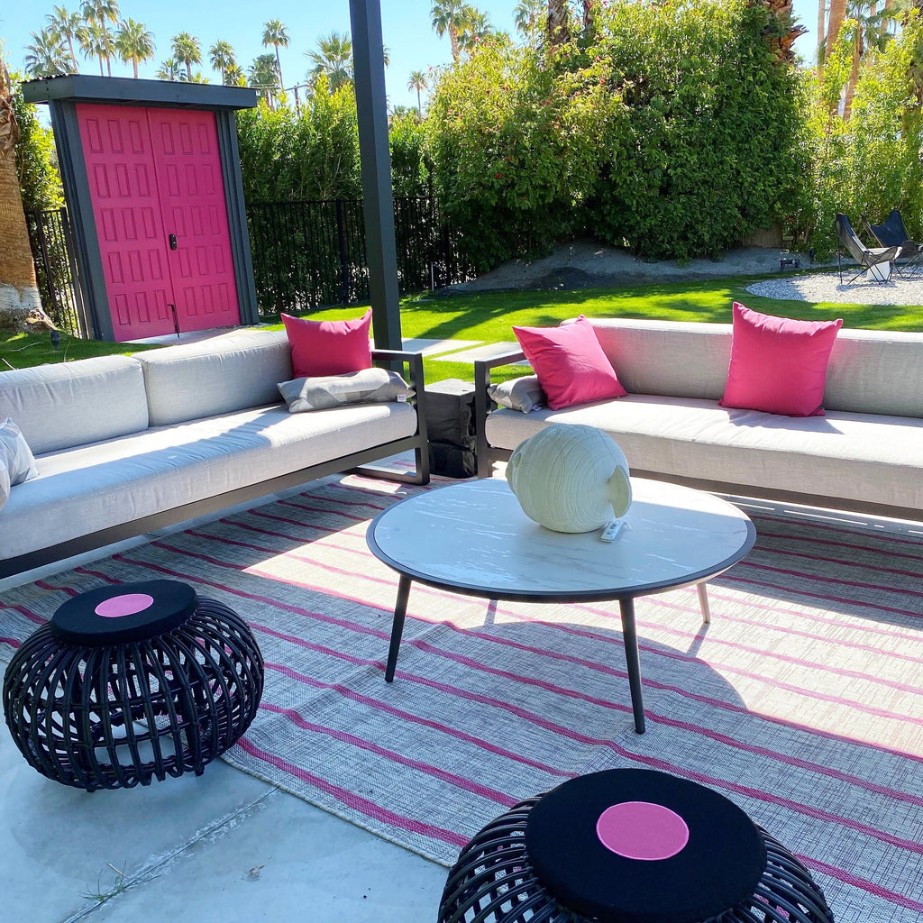 Jockey Red Sunbrella® Outdoor Pillow Cover, Decorative Toss Cushion