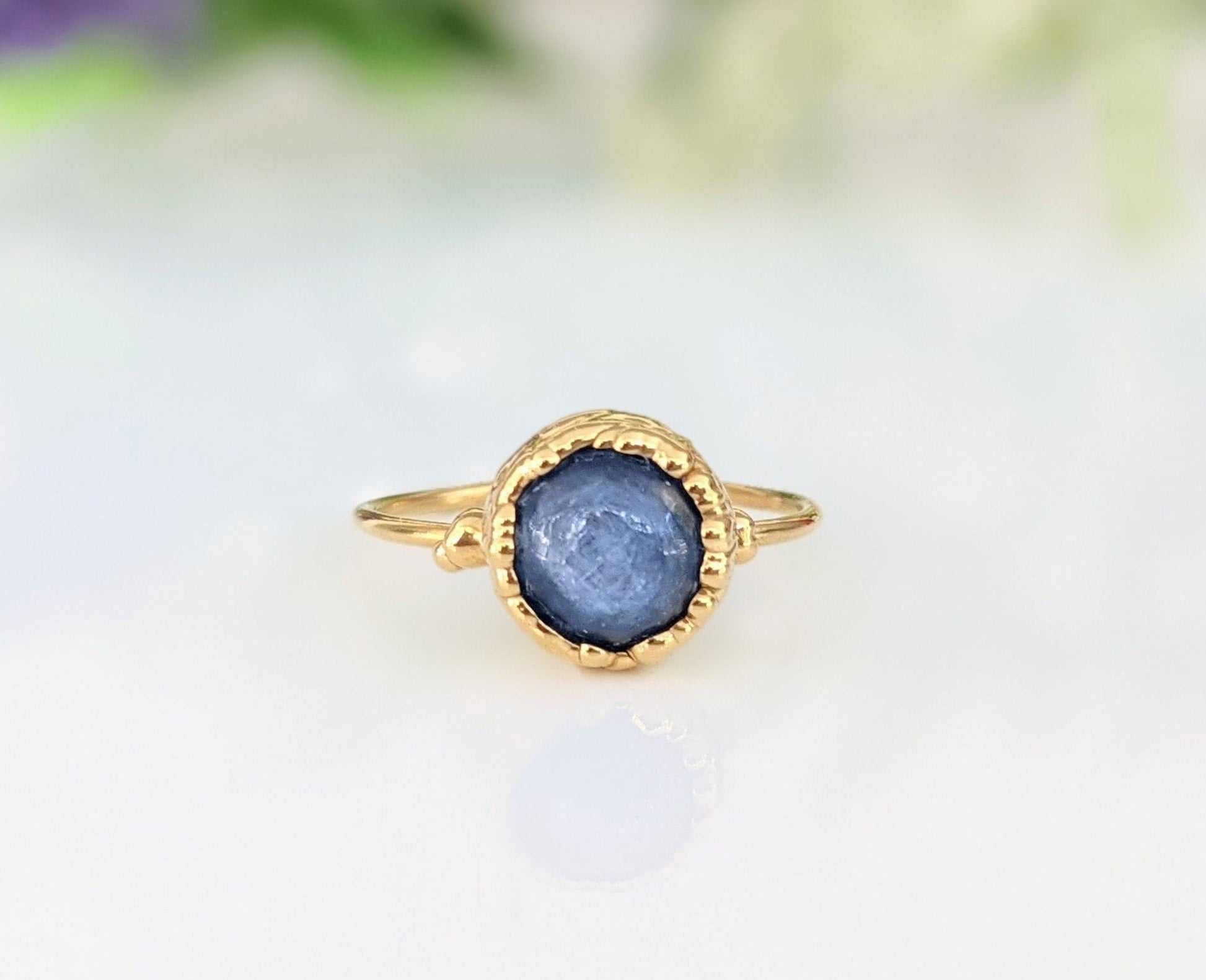 Blue Kyanite ring