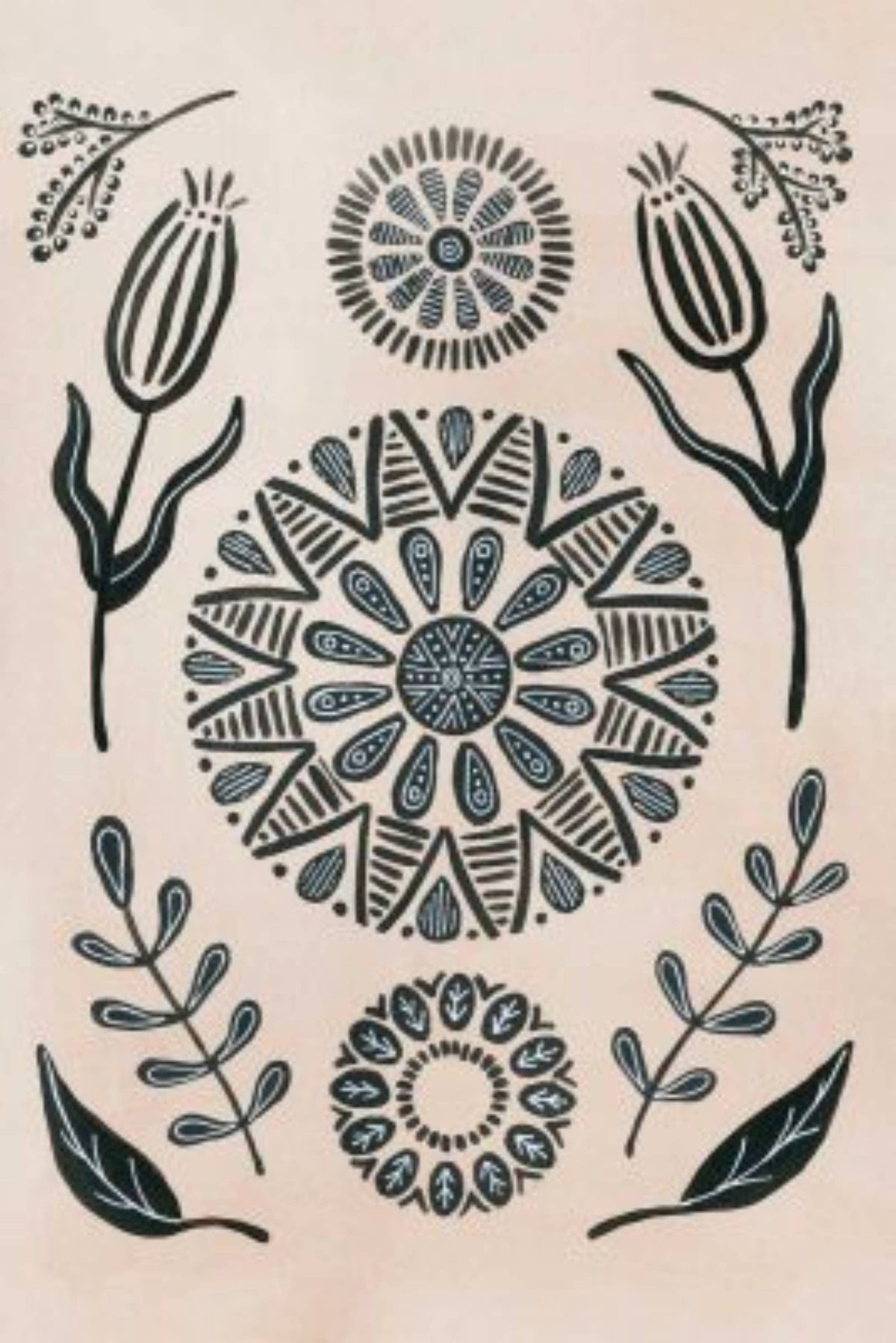 Esprit nordique de la forêt par Yvette St. Amant, art encadré, gravure d'art