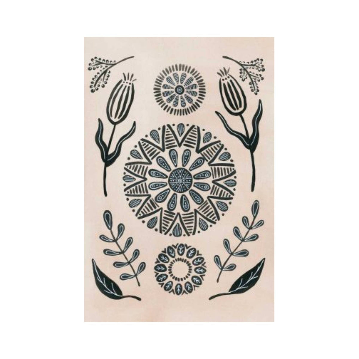 Esprit nordique de la forêt par Yvette St. Amant, art encadré, gravure d'art