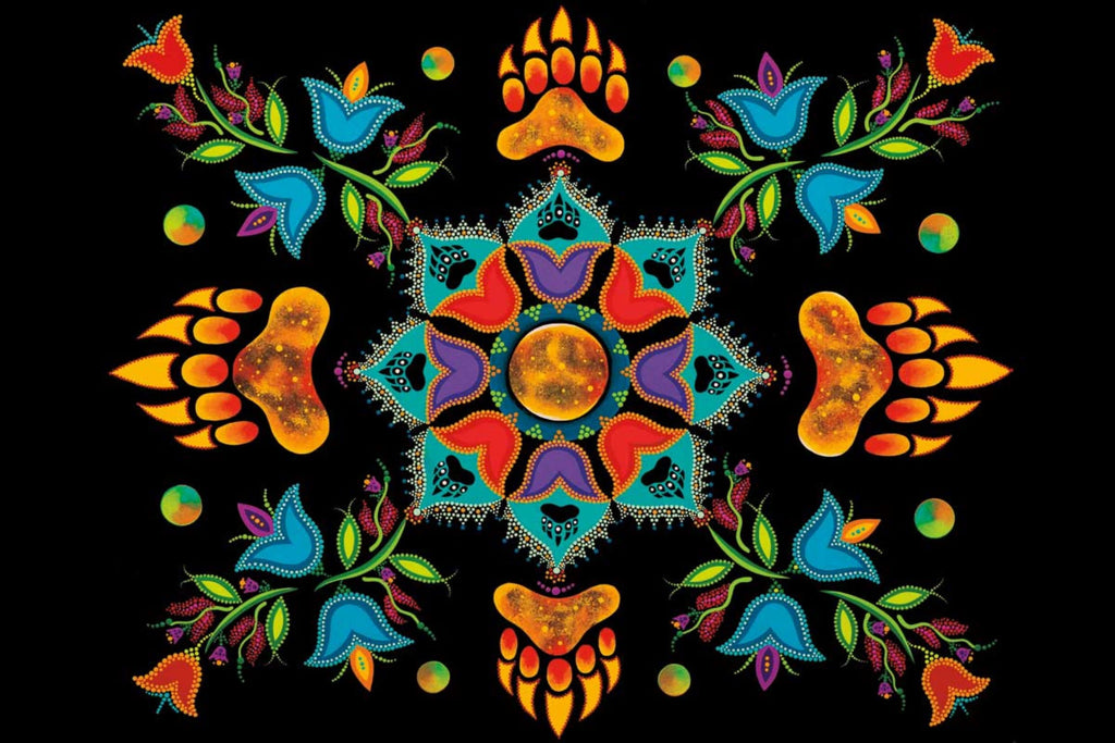 Revelation par Tracey Metallic, impression d'art autochtone, Premières Nations, artiste Micmaque, décor autochtone amérindien