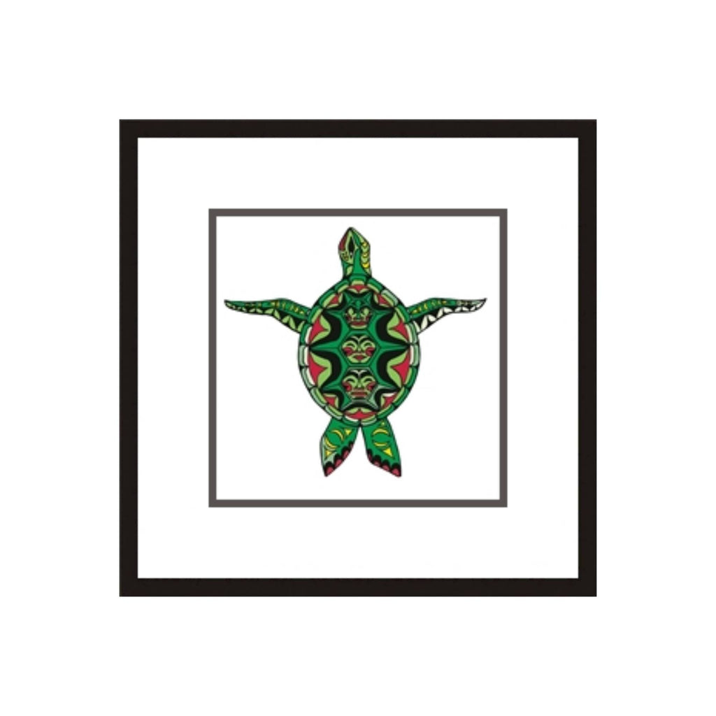 Tortue par Angela Kimble, impression d'art autochtone, Premières Nations, décor amérindien