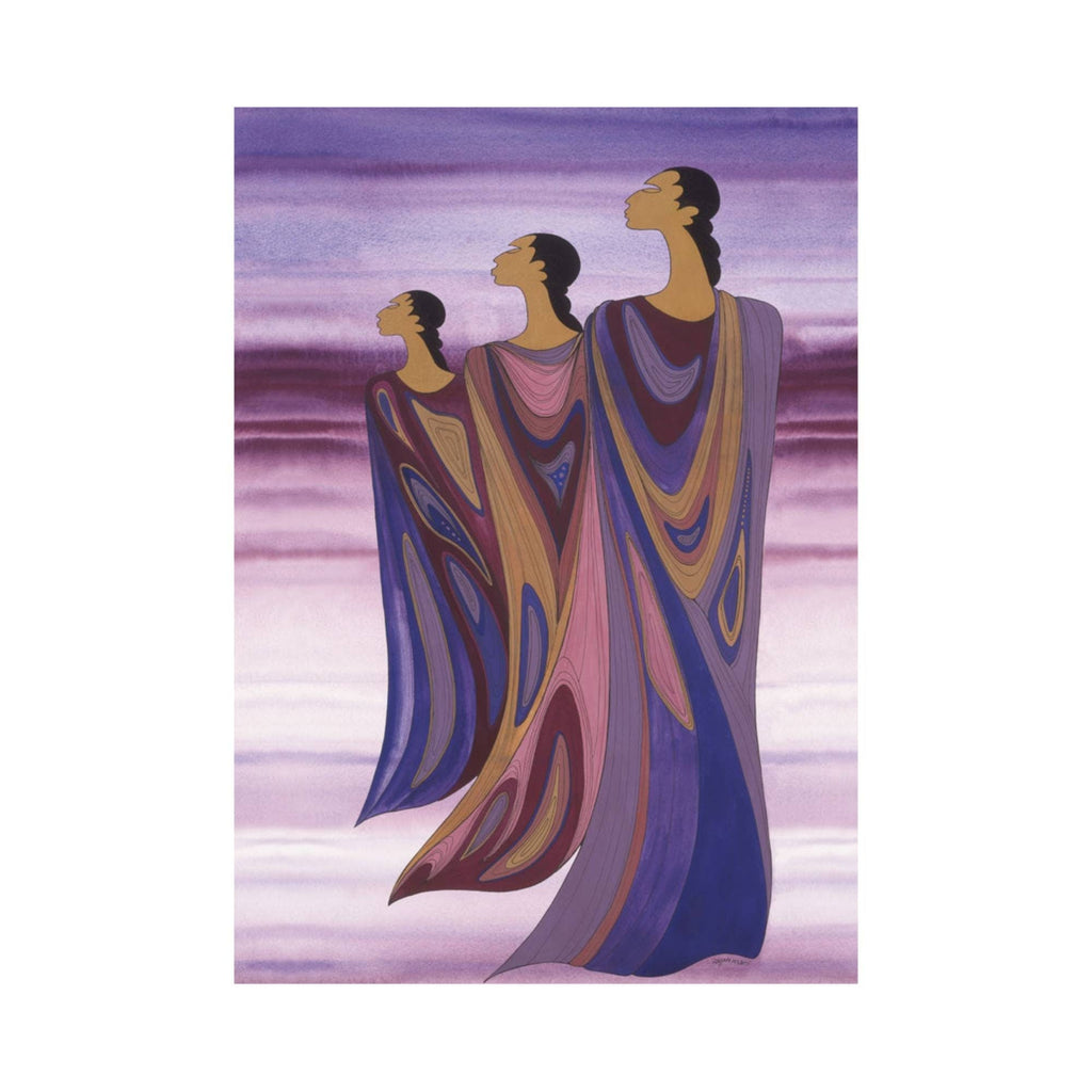 Strength Through The Centuries par Maxine Noel, carte d'art autochtone, Premières Nations, Amérindiens, art encadré