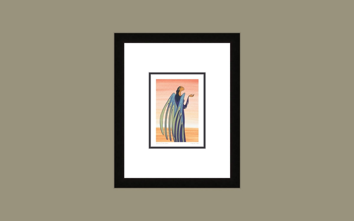 Spirit of the Dawn by Maxine Noel, Indigenous Art, First Nations, Native Americans, Framed Art