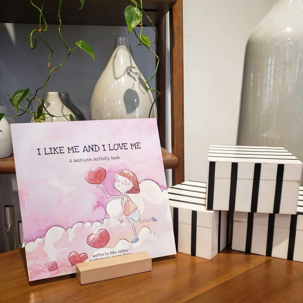 Self-esteem activity book for children. Children's Valentines day gift.