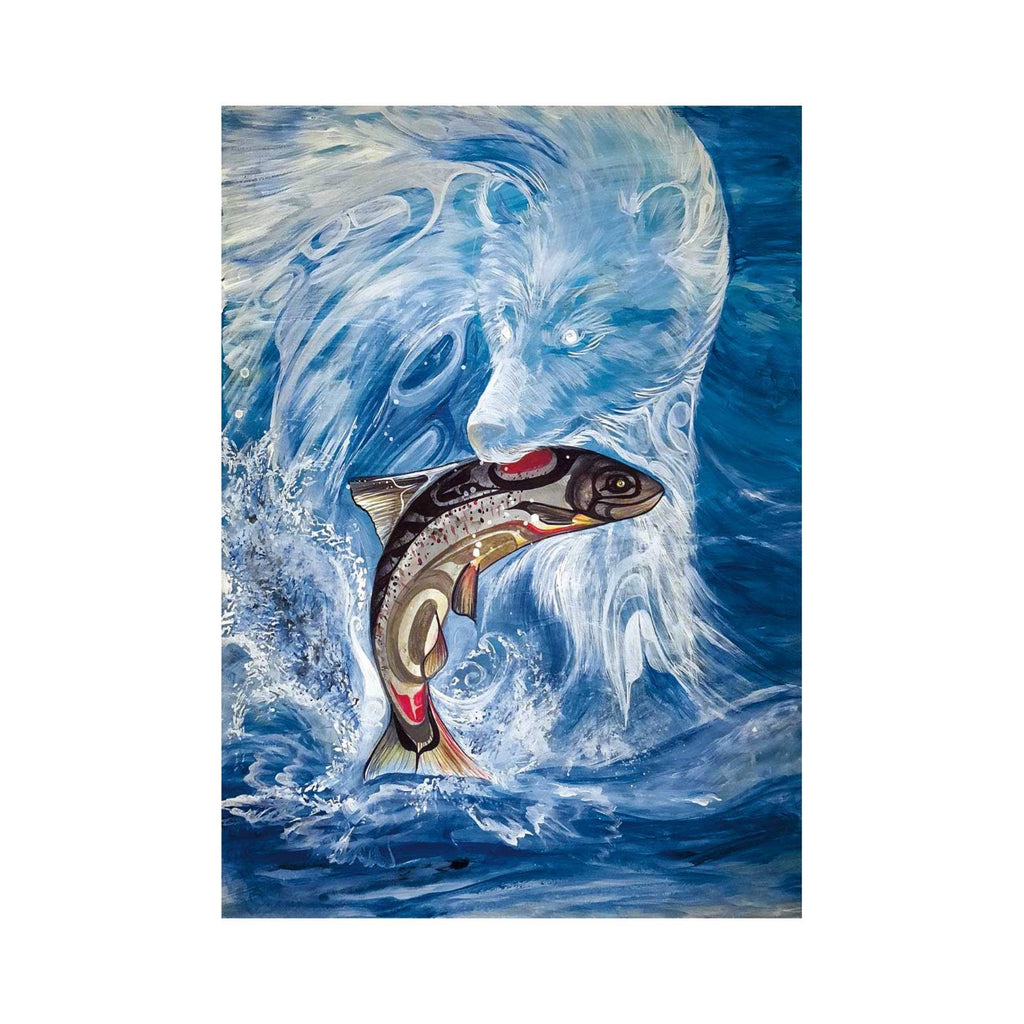 Ours esprit par Karen Erickson, impression d'art autochtone, Premières Nations, décor autochtone des Premières Nations