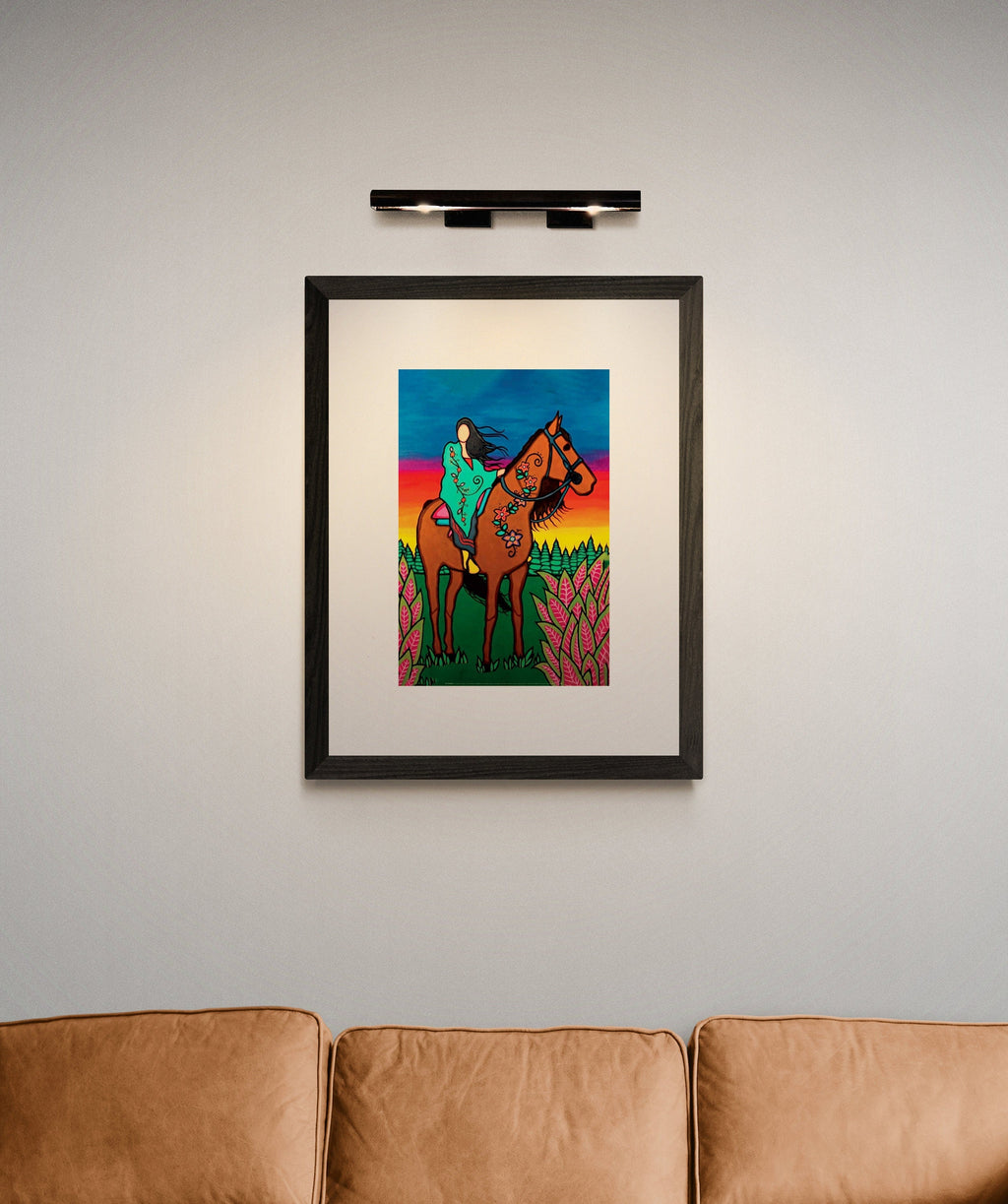 Trouver leur chemin par Talon Nash, impression d'art autochtone, Premières Nations, décor autochtone des Premières Nations
