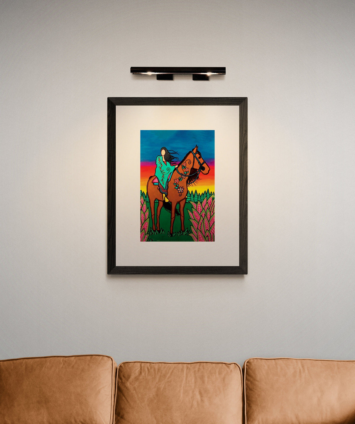 Trouver leur chemin par Talon Nash, impression d'art autochtone, Premières Nations, décor autochtone des Premières Nations
