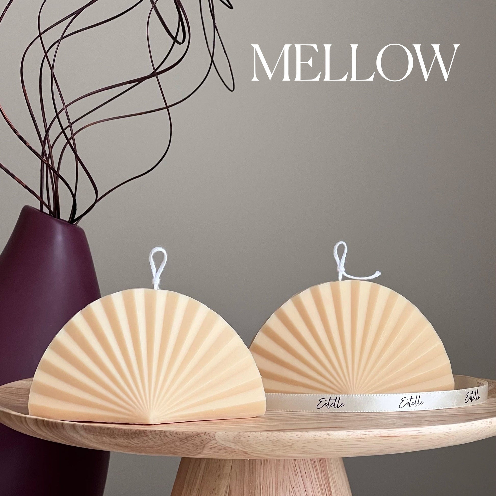Origami Shell Soy Wax Candle | Home Decor