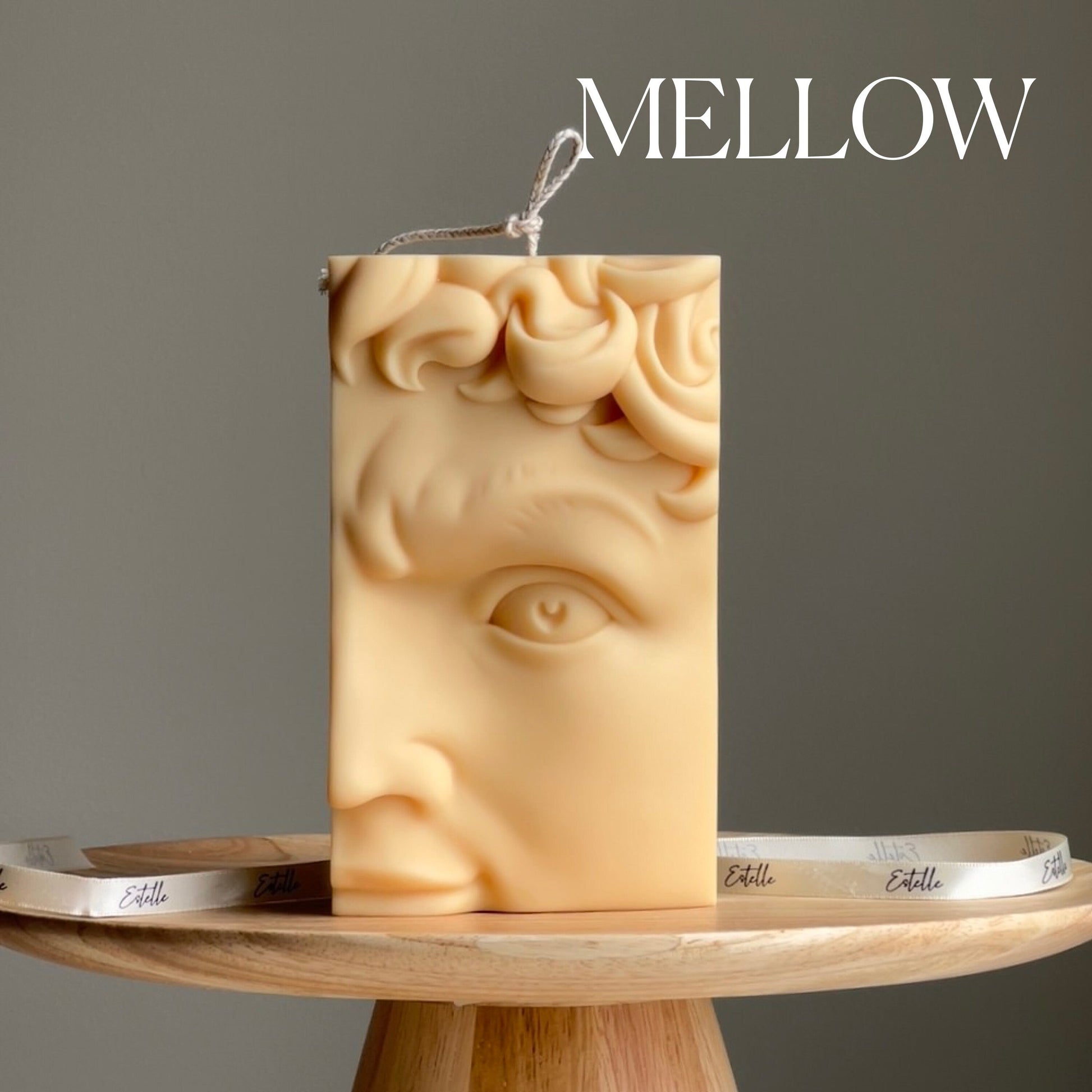 David Head Soy Wax Candle | Bust Statue Candle
