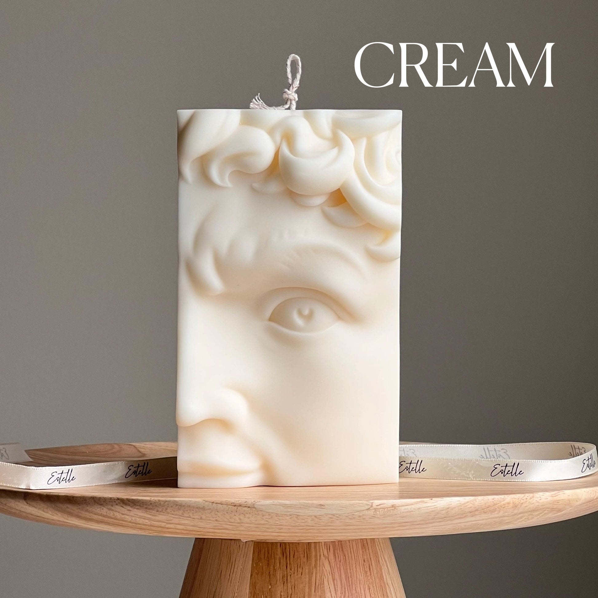 David Head Soy Wax Candle | Bust Statue Candle