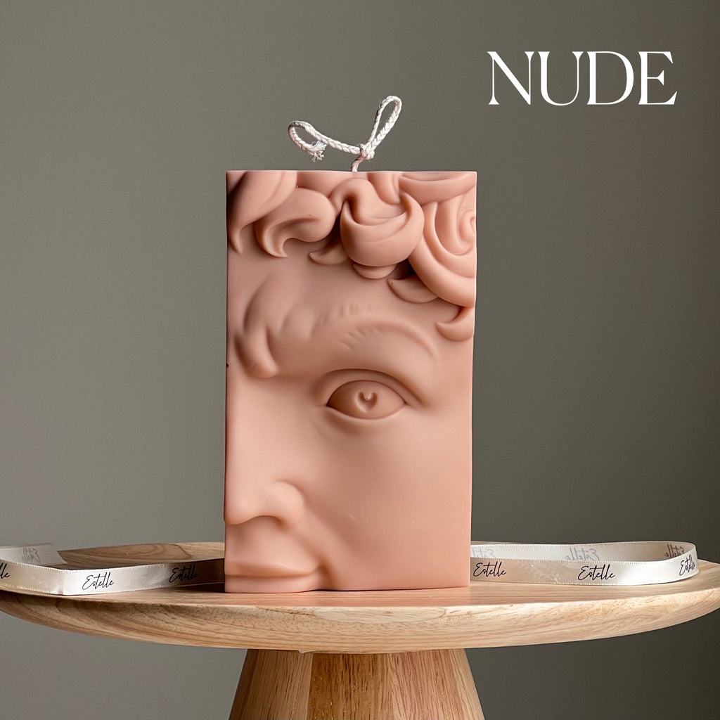 David Head Soy Wax Candle | Bust Statue Candle