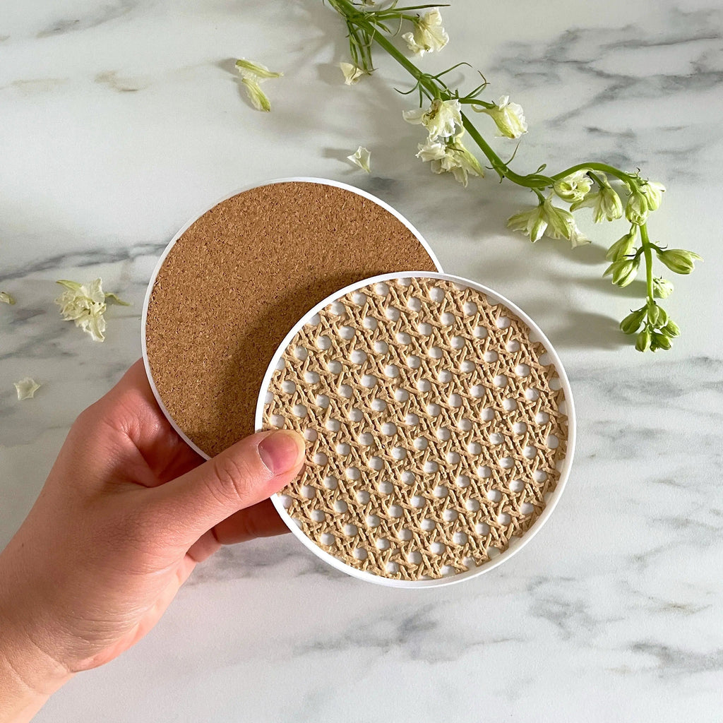 COZI Rattan Coaster (Set of 4)