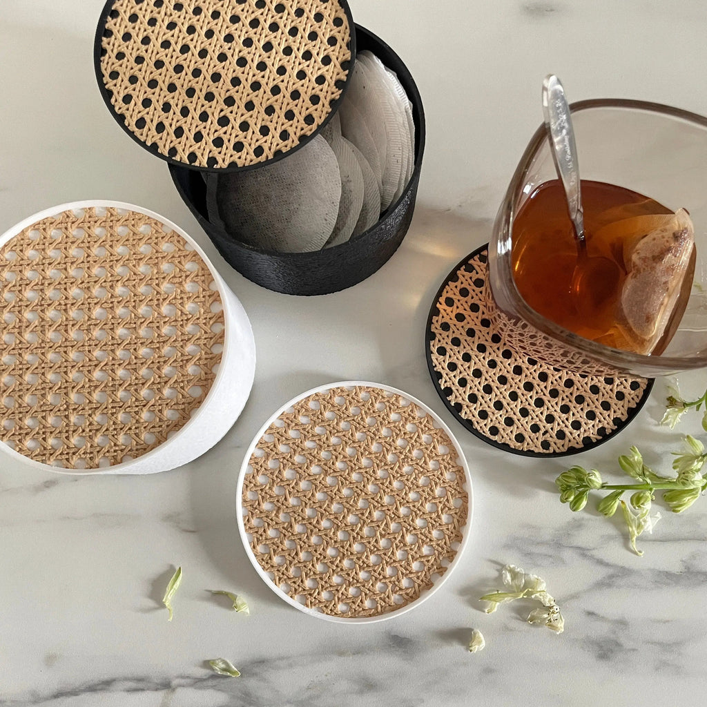 COZI Canister and Coaster Set