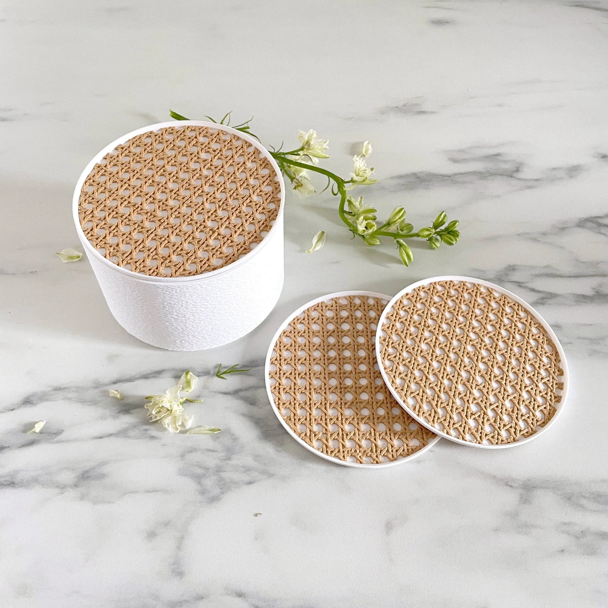 COZI Canister and Coaster Set
