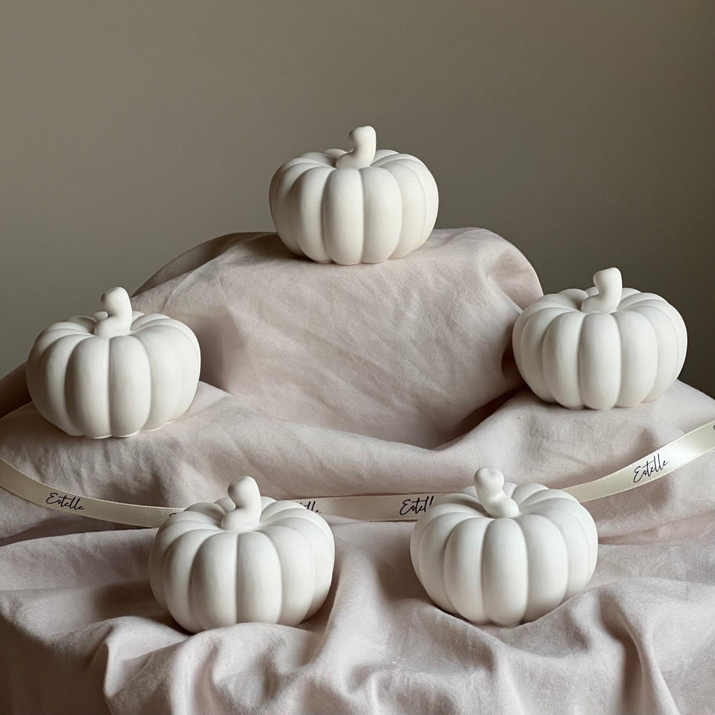 Handmade Jesmonite Pumpkin Decor | Autumn Decoration