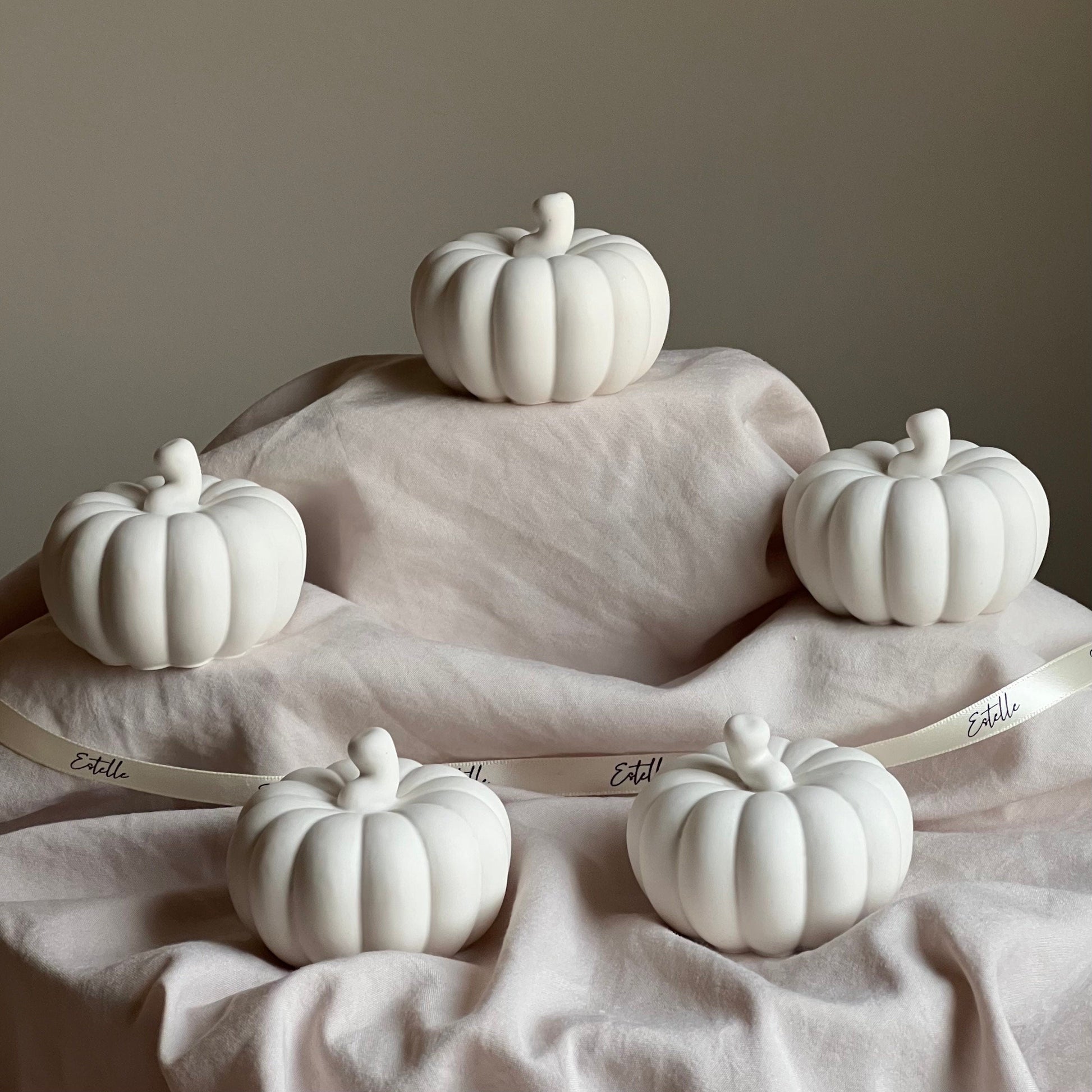 Handmade Jesmonite Pumpkin Decor | Autumn Decoration