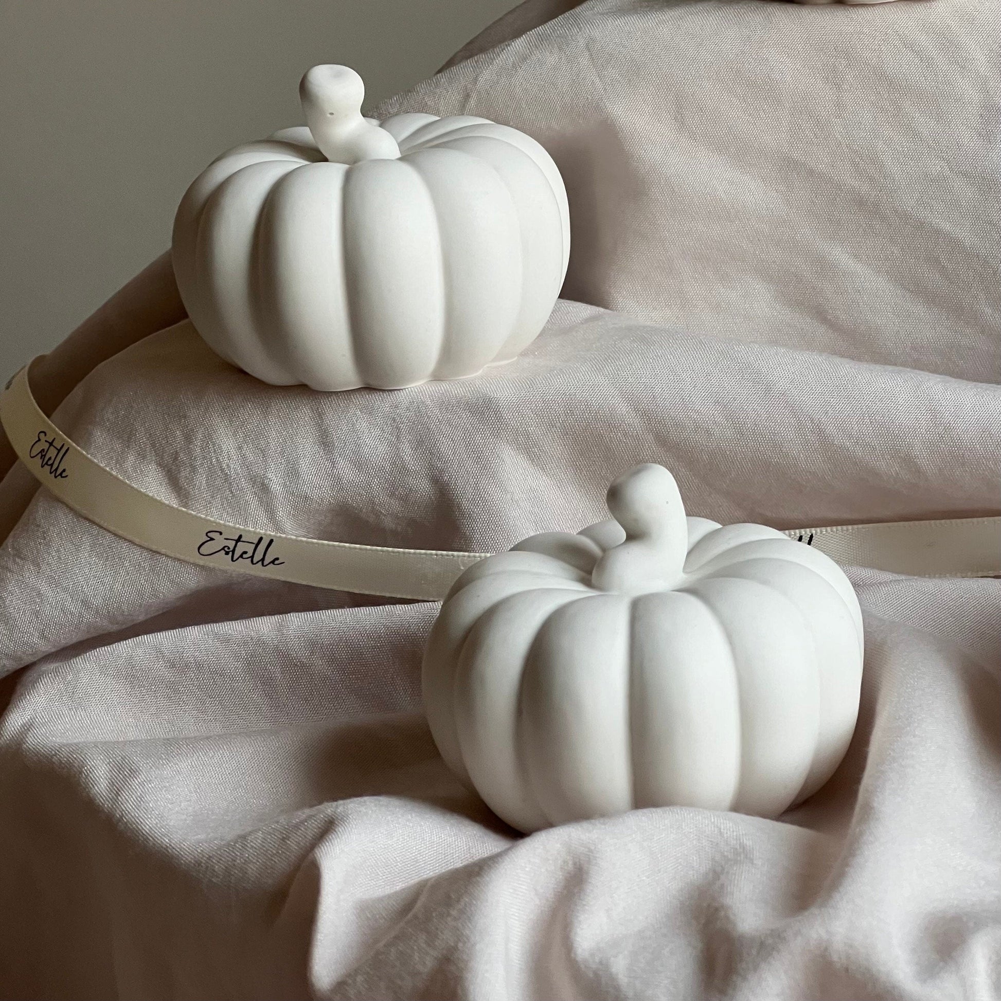 Handmade Jesmonite Pumpkin Decor | Autumn Decoration