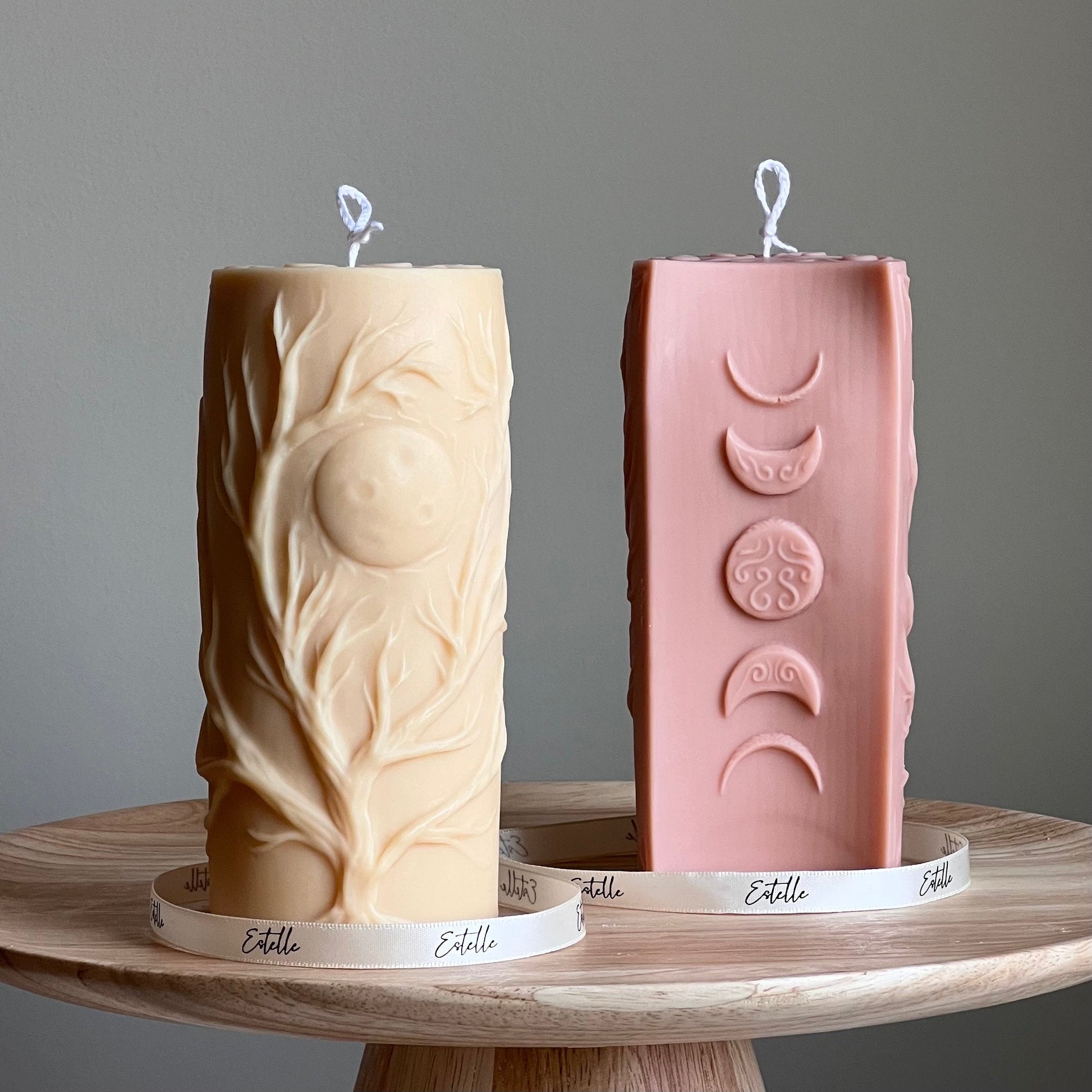 Sculptural Tree Candle | Soy Wax Pillar