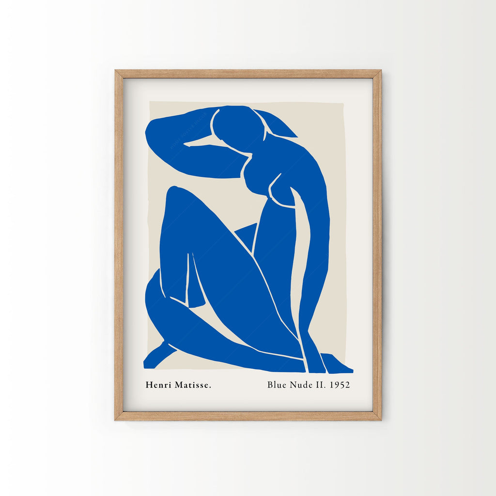 Henri Matisse Blue Nude & Papiers Découpés Print Set – Gallery Wall Art