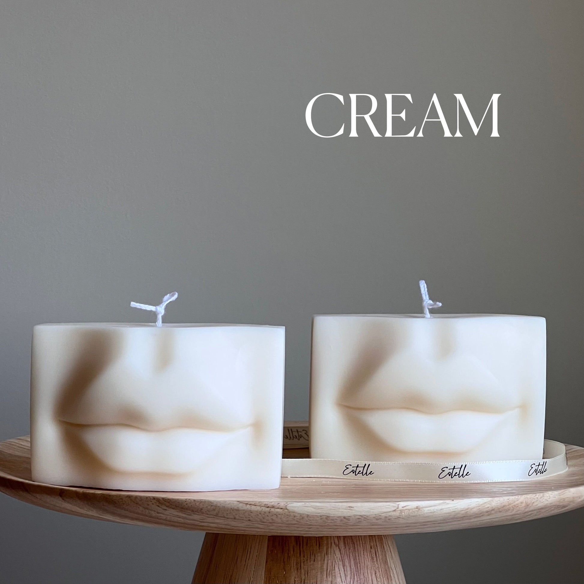 Lips Soy Wax Candle | Handmade Home Decor