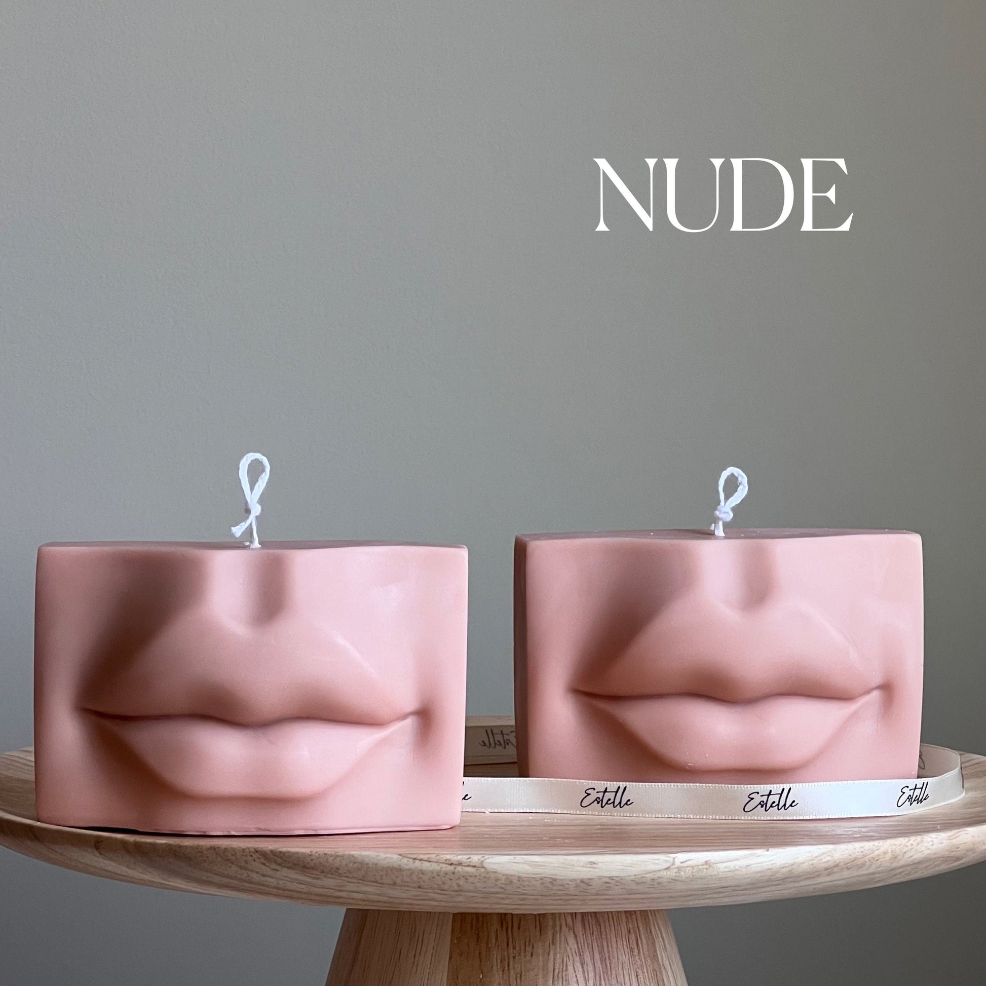 Lips Soy Wax Candle | Handmade Home Decor