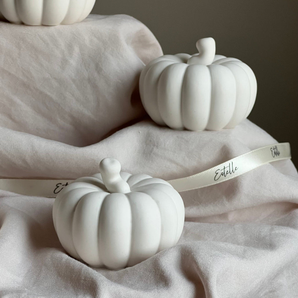 Handmade Jesmonite Pumpkin Decor | Autumn Decoration