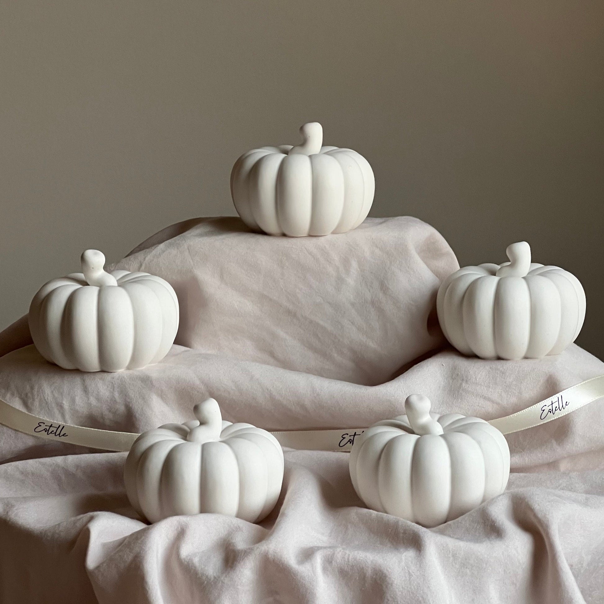 Handmade Jesmonite Pumpkin Decor | Autumn Decoration