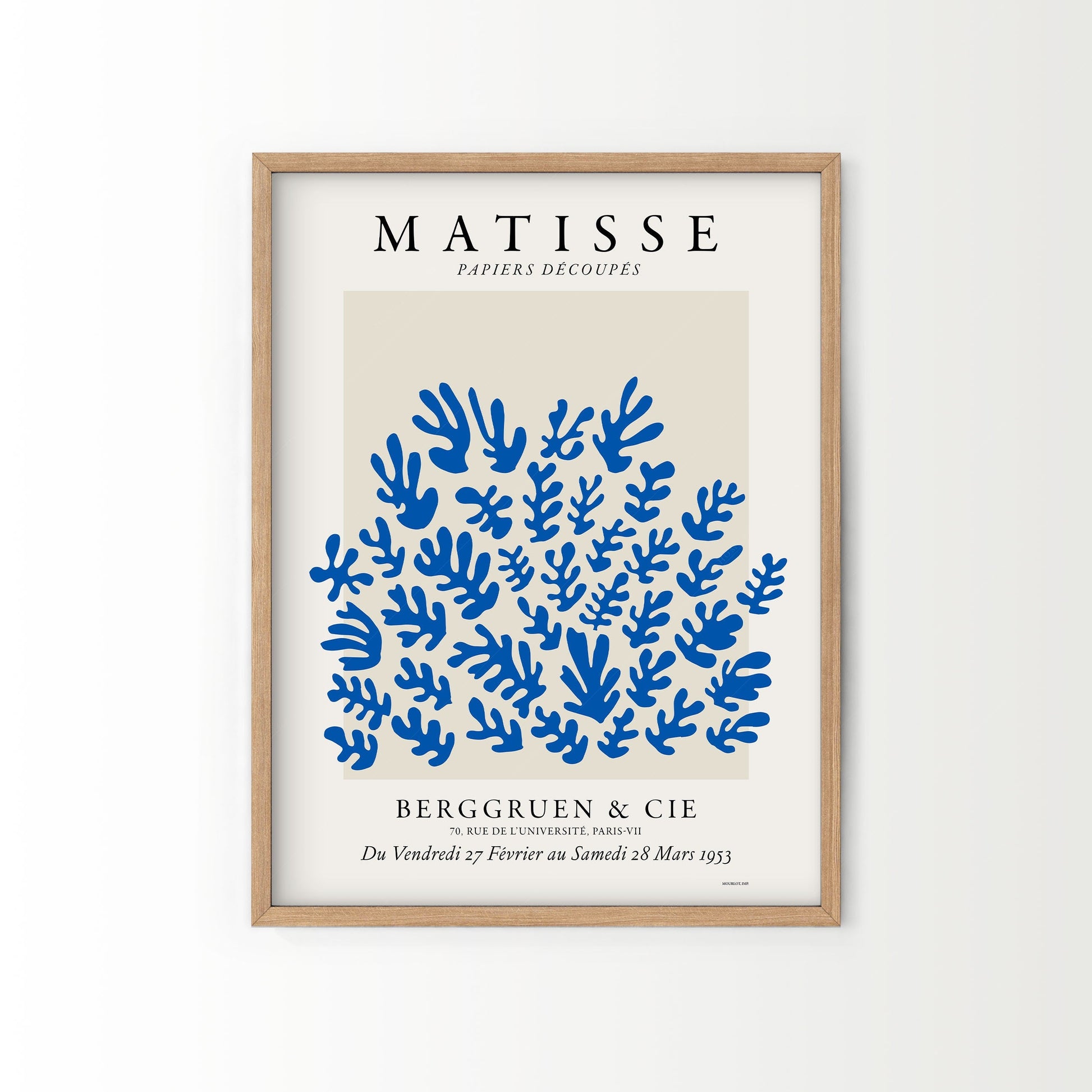 Henri Matisse Blue Nude & Papiers Découpés Print Set – Gallery Wall Art