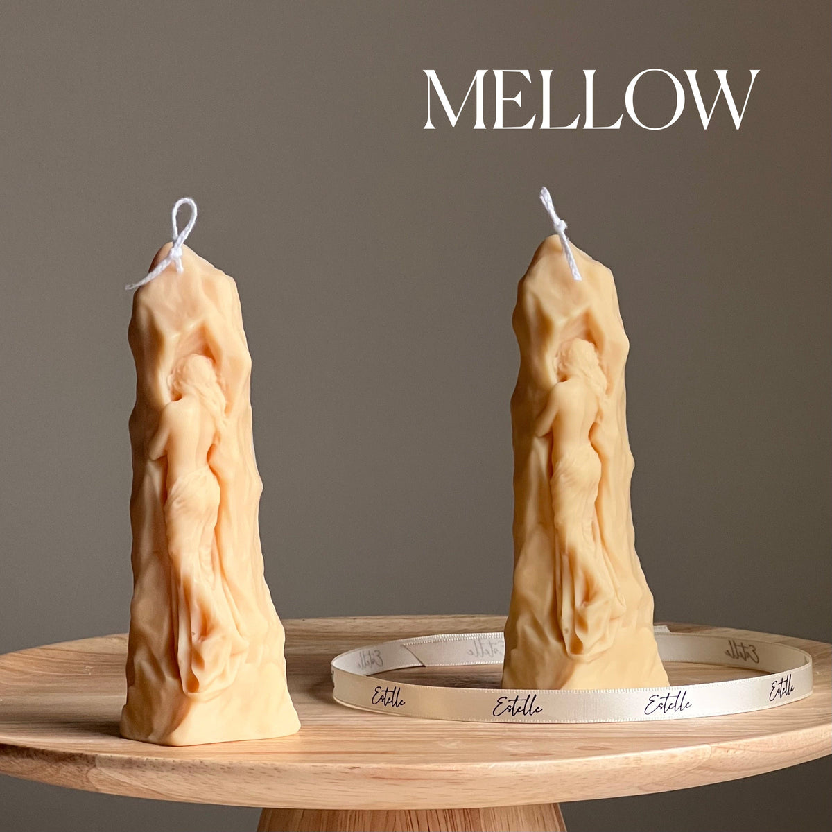 Torso Candle | Lady in Stone Soy Wax Figure