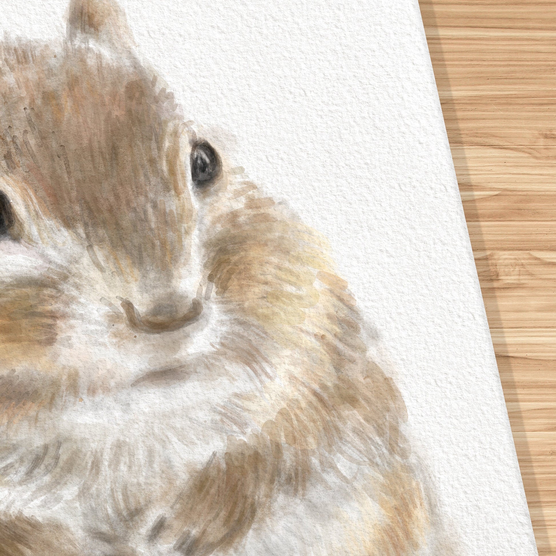 Estampe artistique de tamia