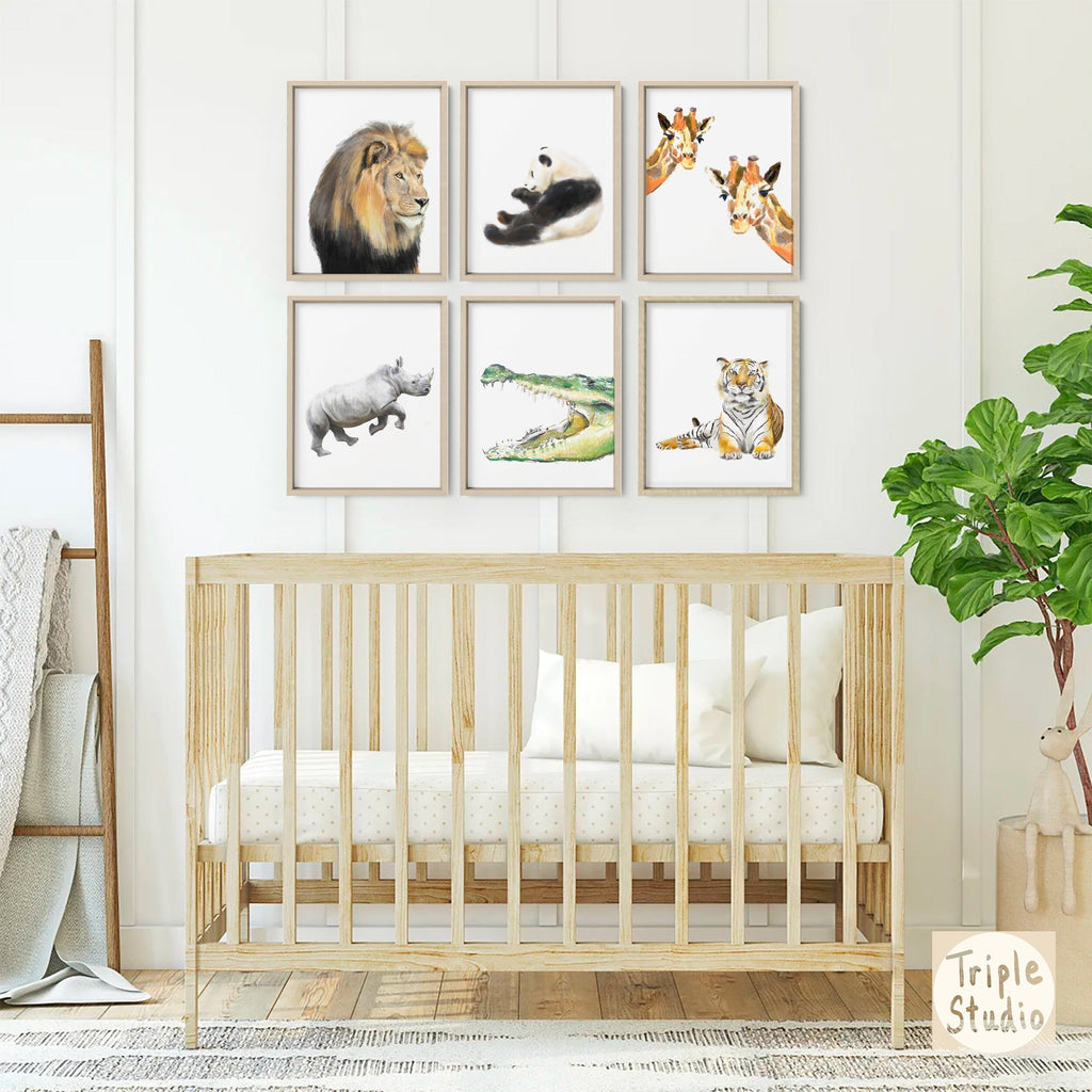 Impression d'art Lion