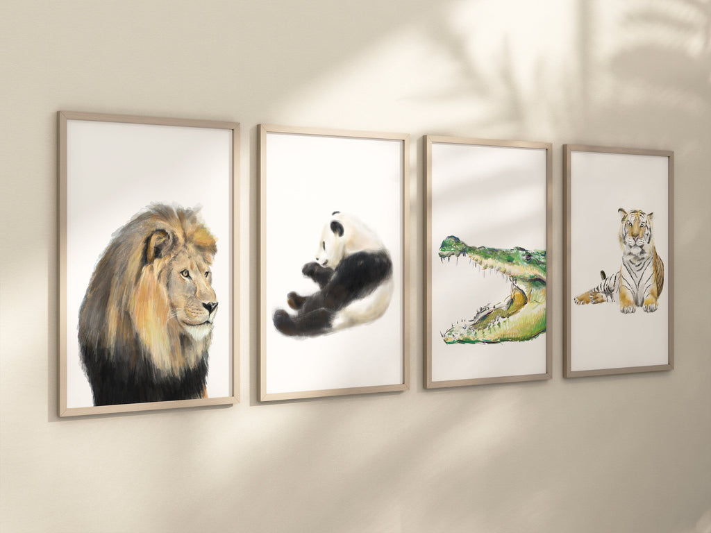 Impression d'art Lion