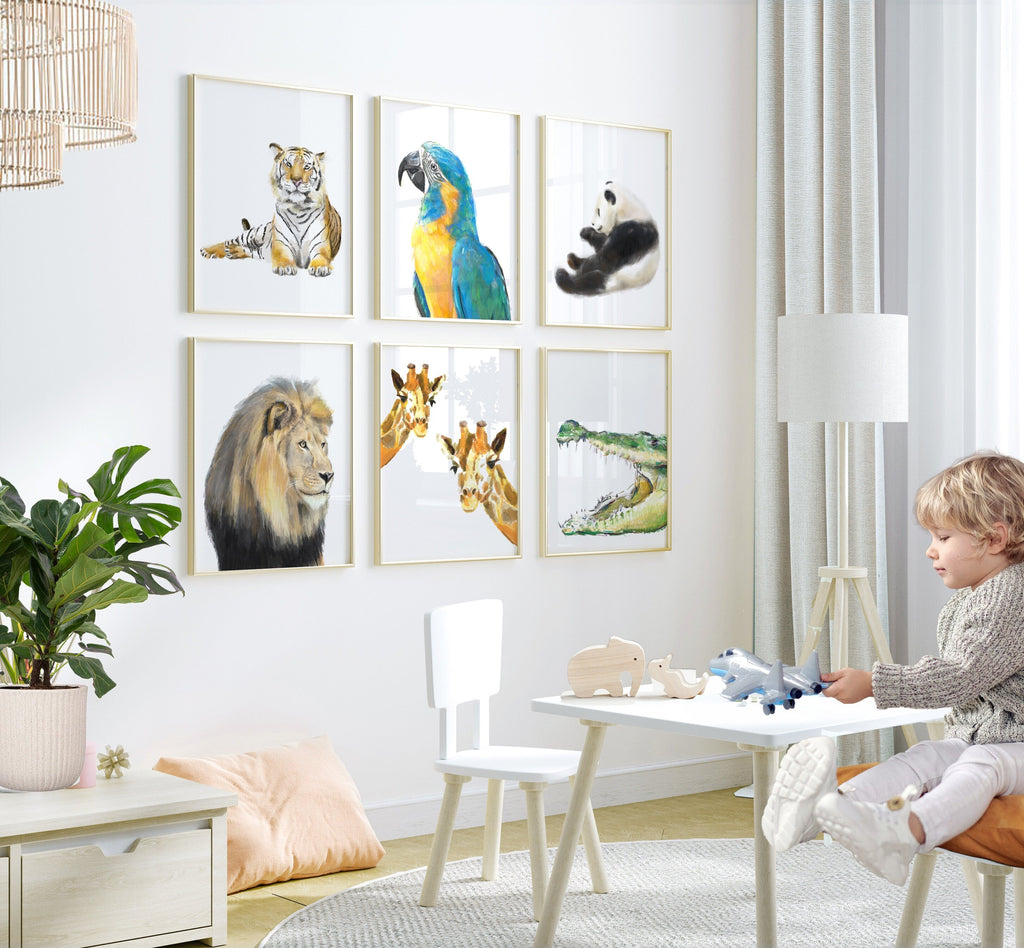 Impression d'art Lion