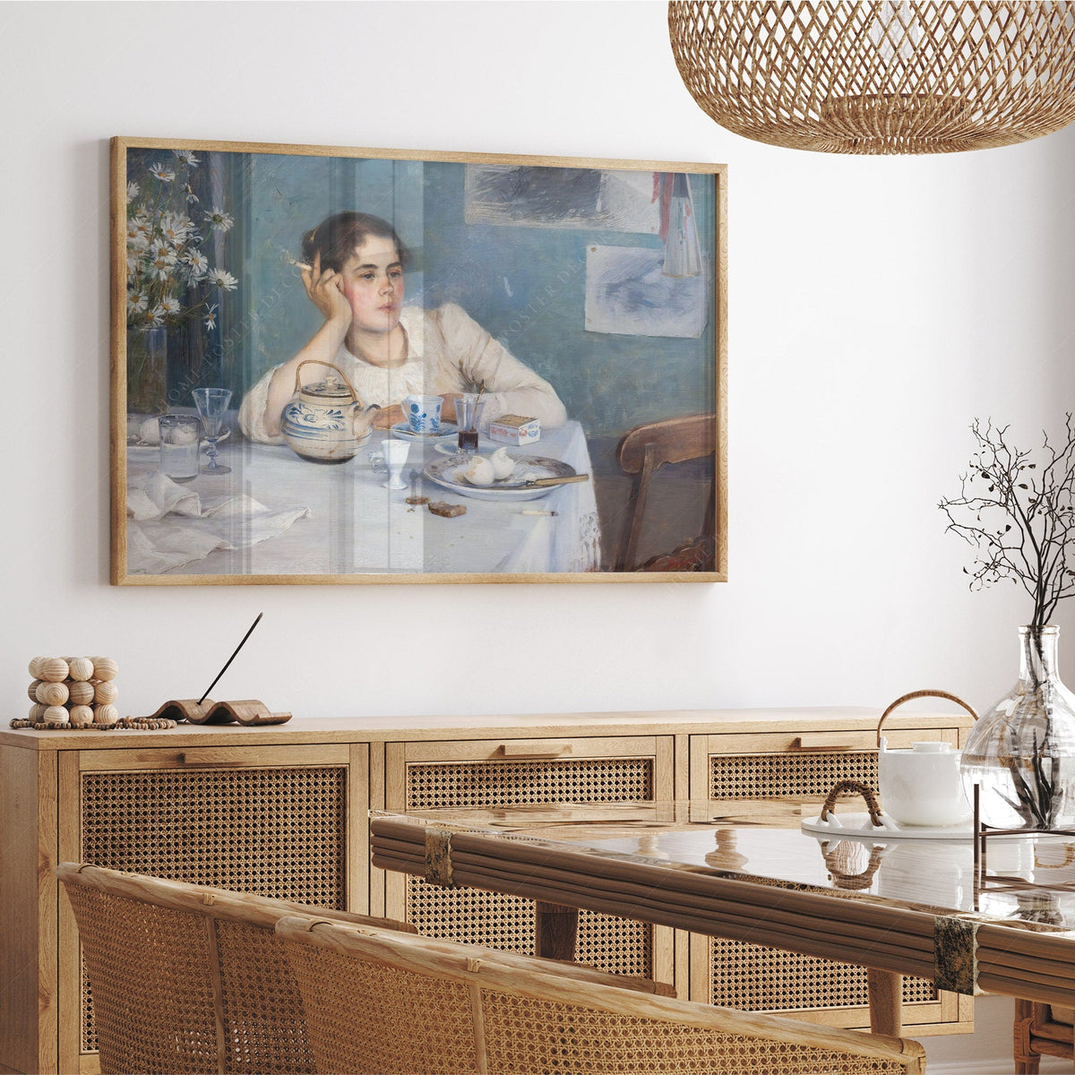 After Breakfast Art Print, Elin Danielson-Gambogi – Vintage Portrait