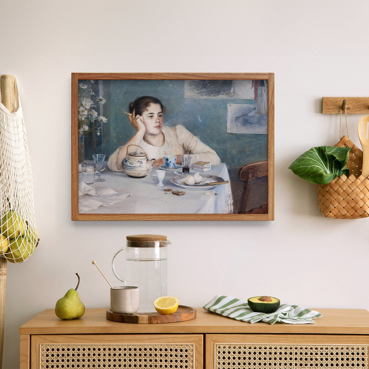 After Breakfast Art Print, Elin Danielson-Gambogi – Vintage Portrait