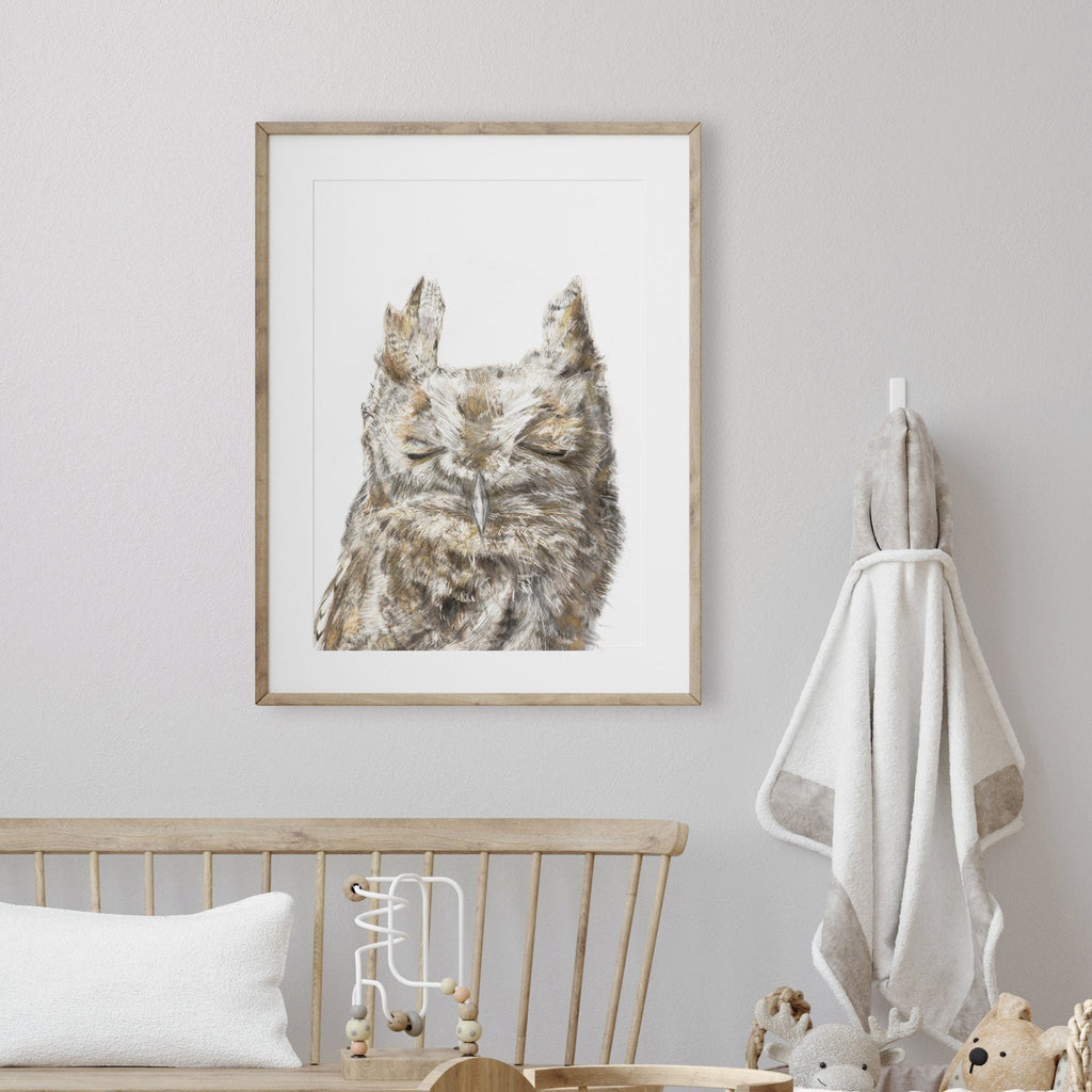 Burrowing Owl Art Print