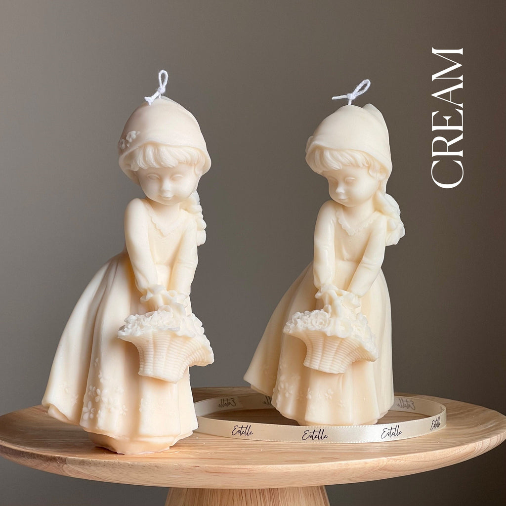 Sculptural Girl Soy Candle | Home Decor Gift