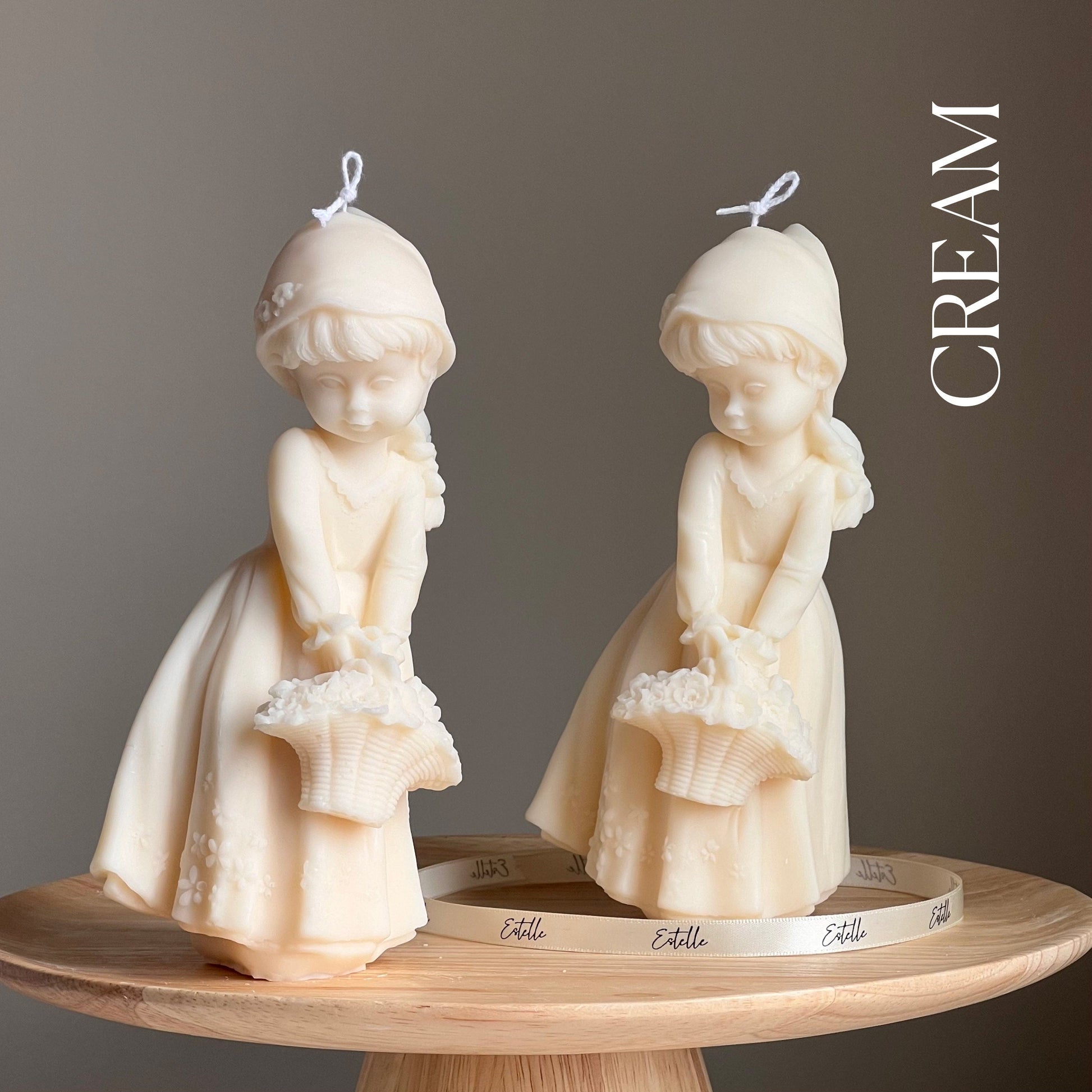 Sculptural Girl Soy Candle | Home Decor Gift