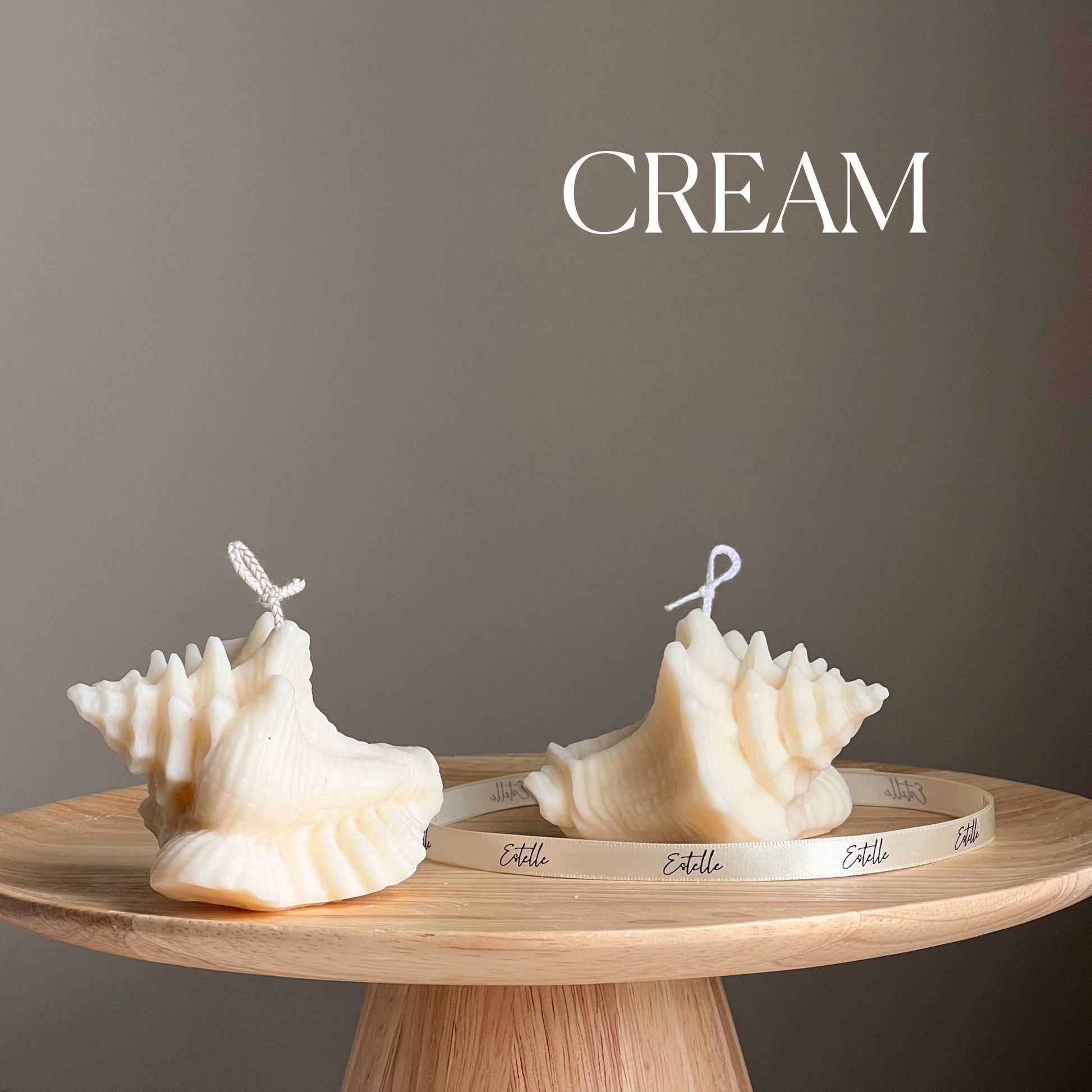 Clam Shell Soy Candle | Decorative Sea Shell