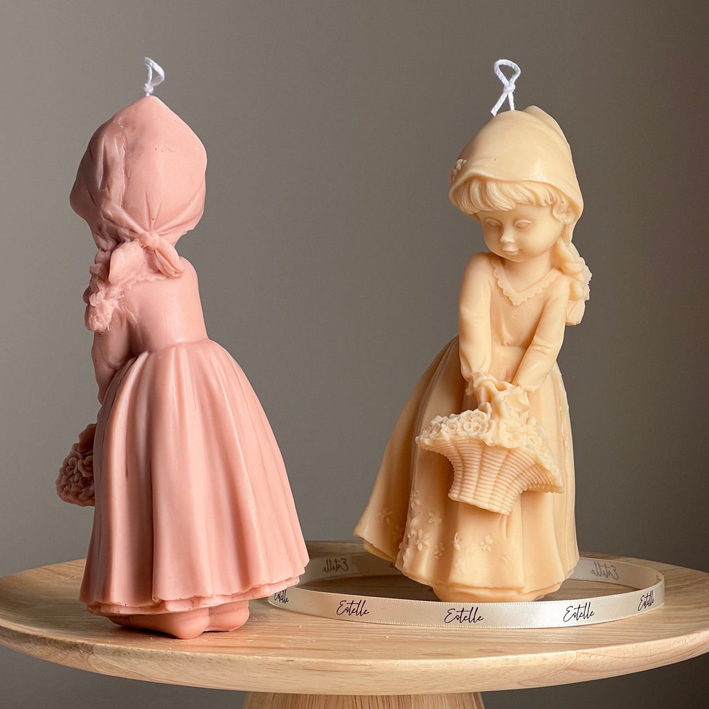 Sculptural Girl Soy Candle | Home Decor Gift