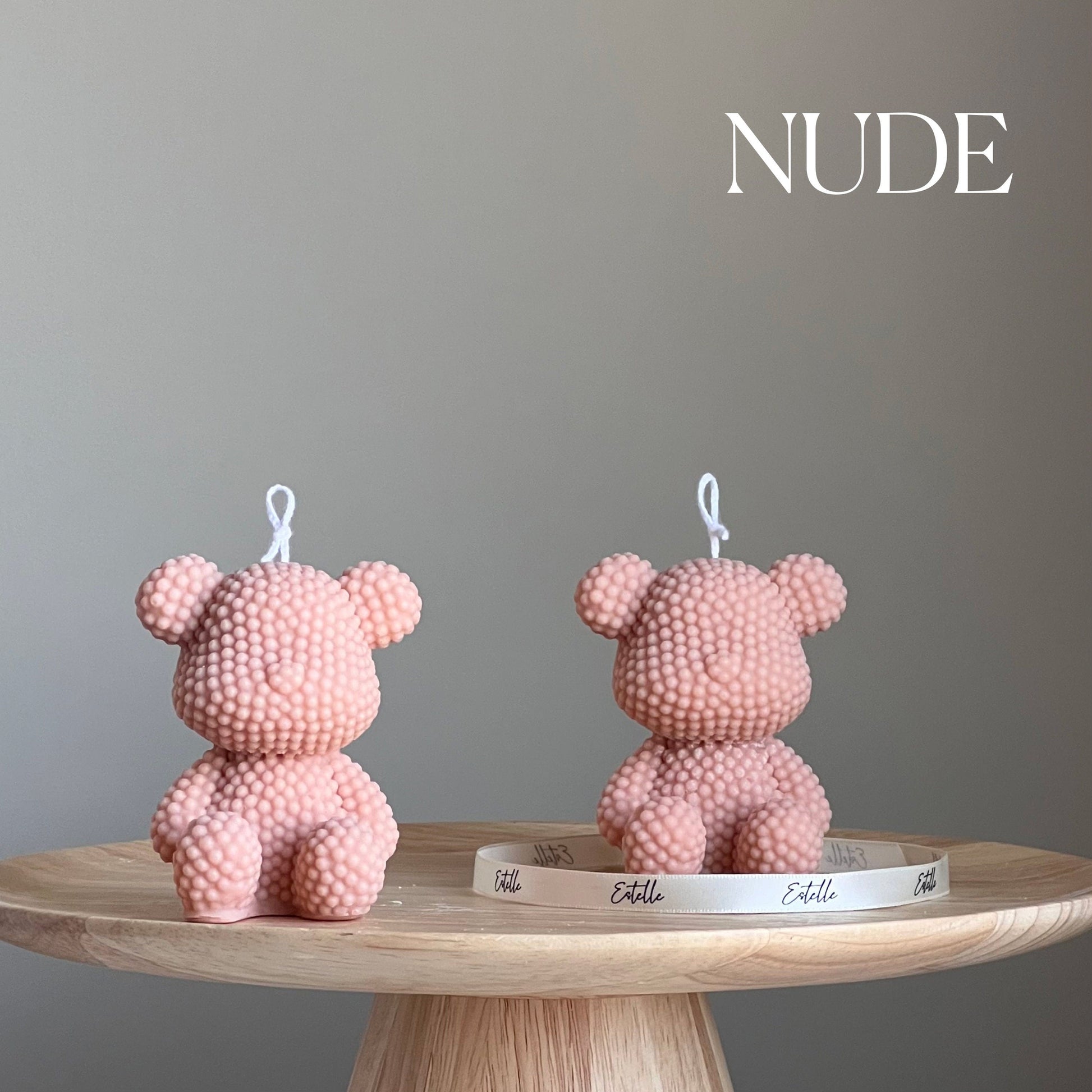 Teddy Bear Soy Wax Candle | Nursery Decor, Gift