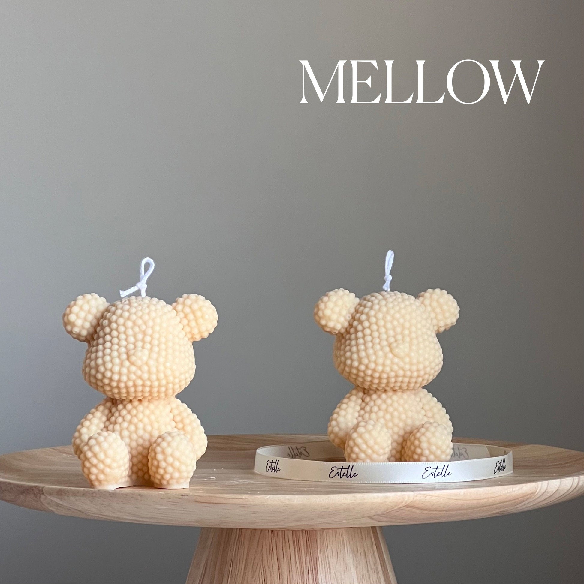 Teddy Bear Soy Wax Candle | Nursery Decor, Gift
