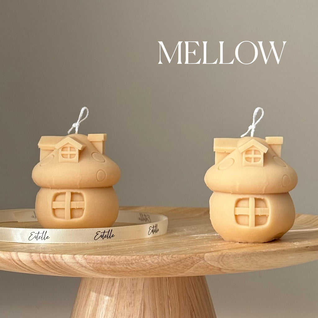 Tiny House Soy Candle: Hand-Poured Sculptural Art Gift